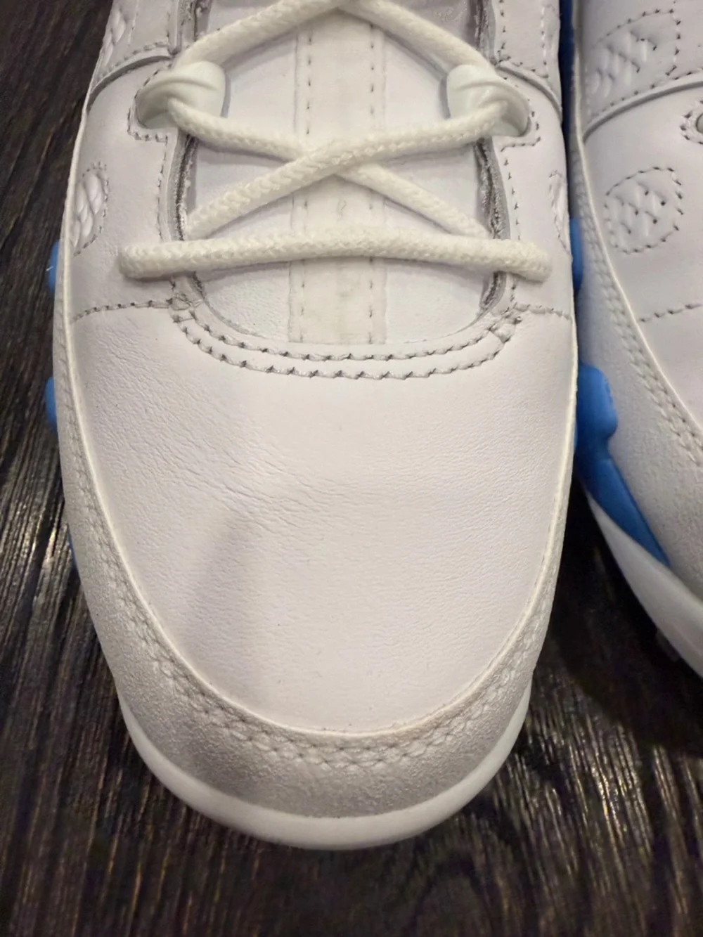 Nike Men’s Air Jordan 9 Low Golf Size 8.5 University Blue